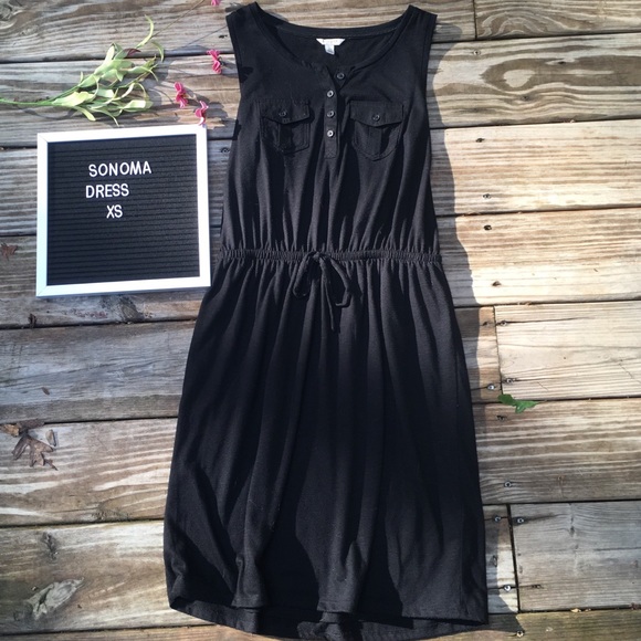 Sonoma Dresses & Skirts - SONOMA BLACK DRESS